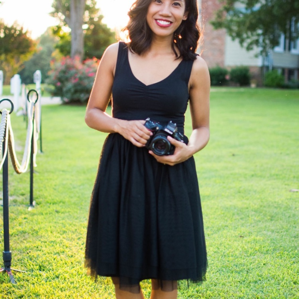 Black tulle ballet dress - Size XS